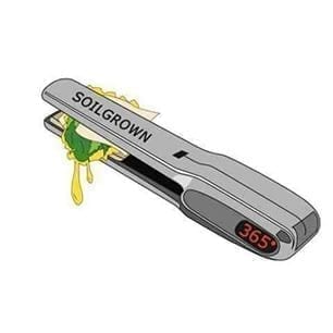 rosin extraction hair straightener cannabis