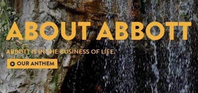 Abbot Laboratories : Company History, Executives, & Stock Value Abbot Laboratories About Us Website Page