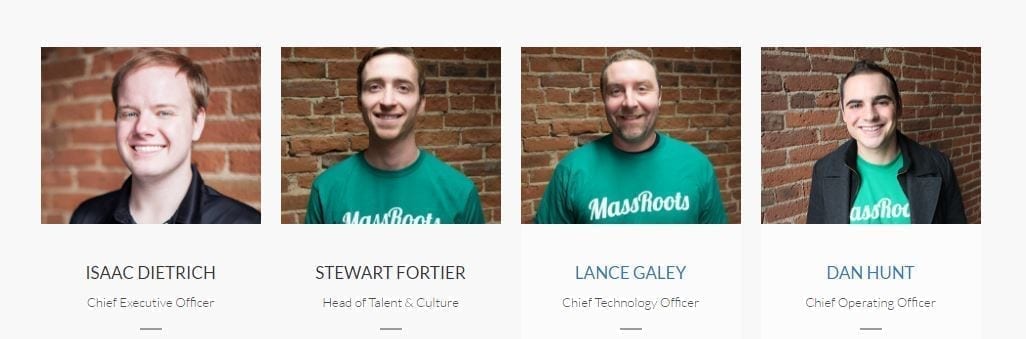 MassRoots Team Profiles