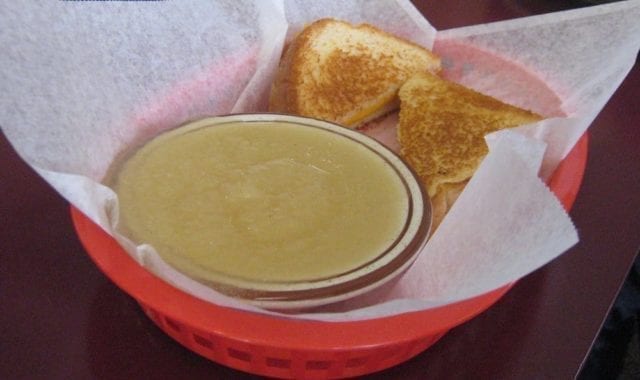 grilledcheesewithapplesoauce weird food