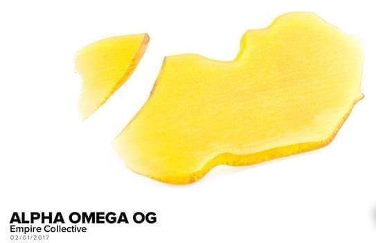 Alpha Omega OG shatter at Empire SD.