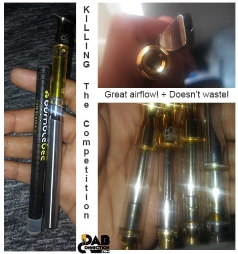 Brass Knuckles Adjustable Vape Pen Battery - The Calm Leaf