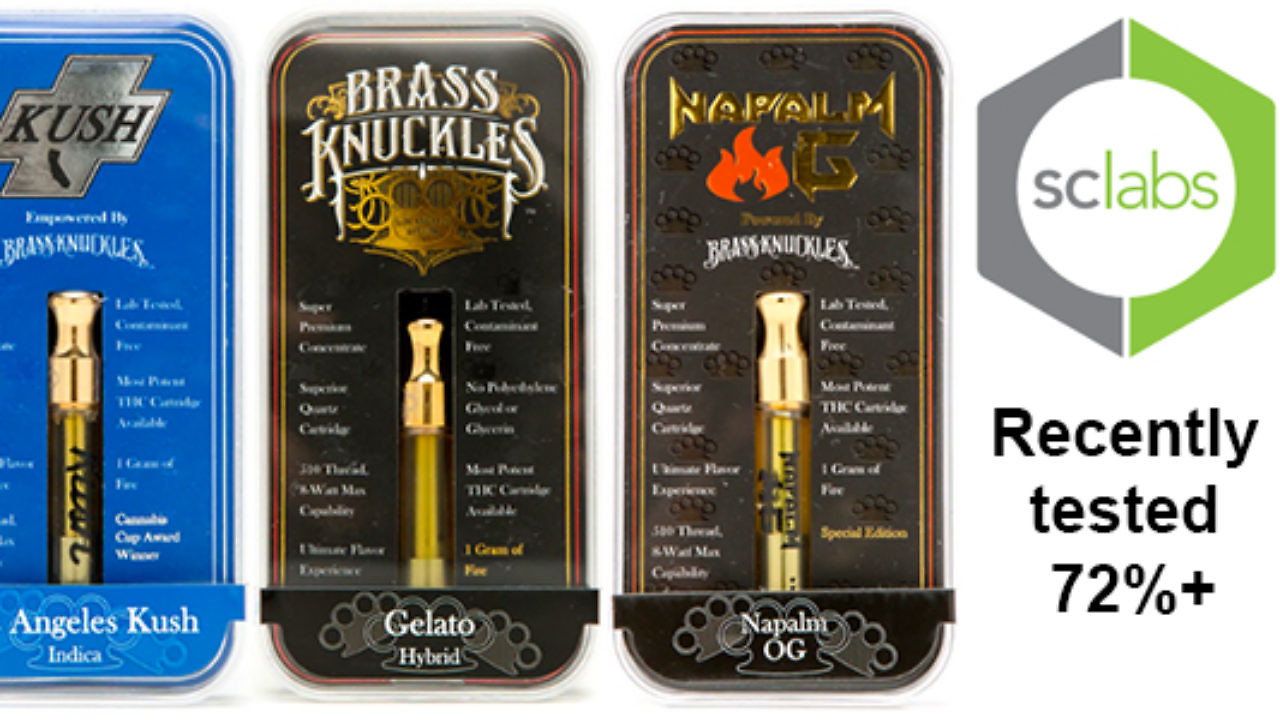 Brass Knuckles SFV OG Review: One Long Hit - DabConnection Cartridges