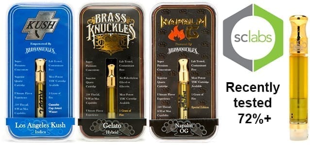 Brass Knuckles vs 710 King Pen - THC Vape Cartridge Showdown!