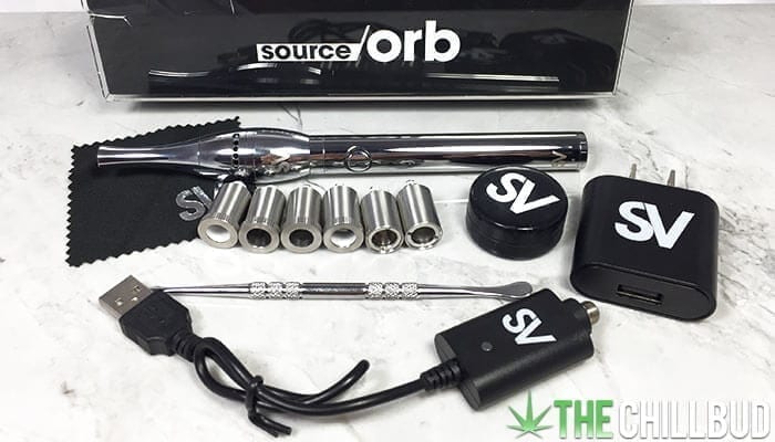 Everything included in Source orb 4