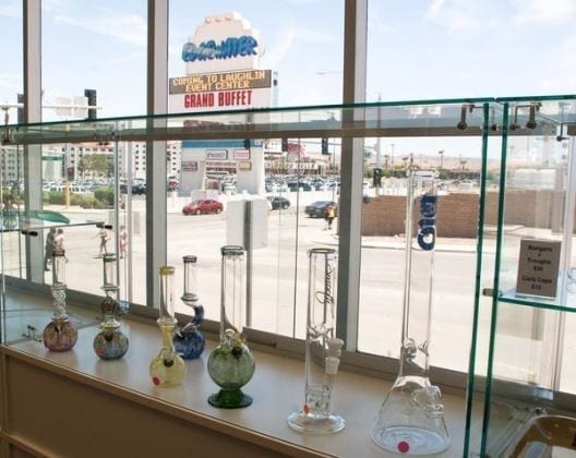 glass products at Nevada Made Marijuana