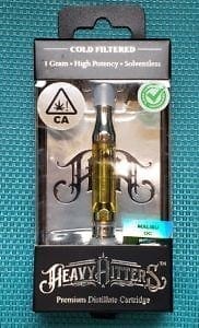 Heavy Hitters Malibu OG Cartridge