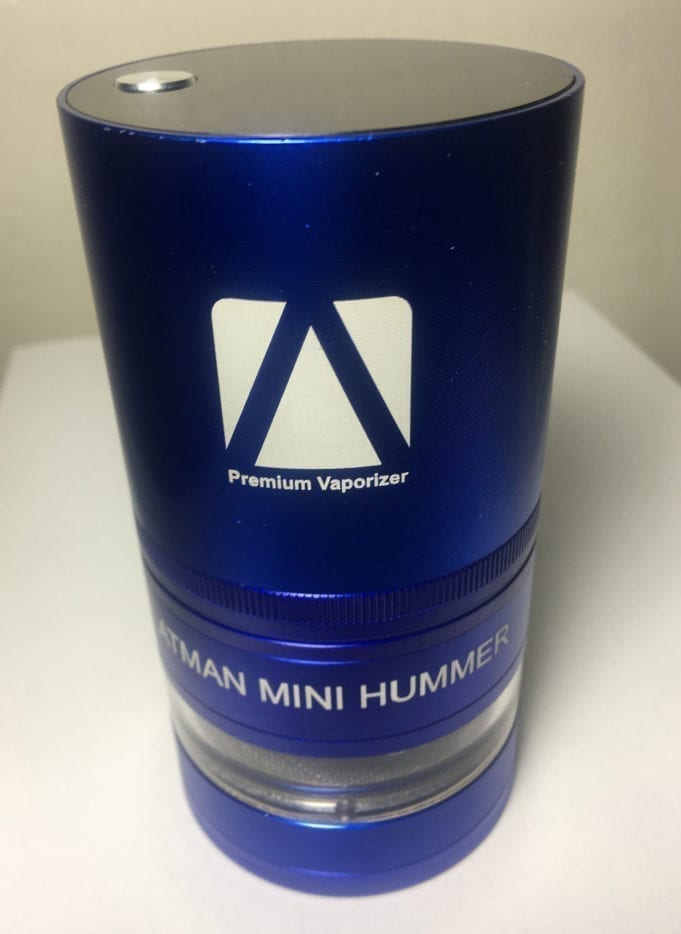 Atman Mini Hummer Review : Grinding Weed The Easy Way, Electronically Atman Mini Hummer review