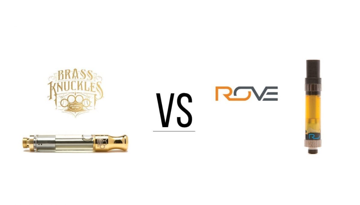 Brass Knuckles vs Rove Vape Pen Cartridge Showdown
