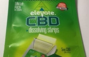 elevate CBD strips review