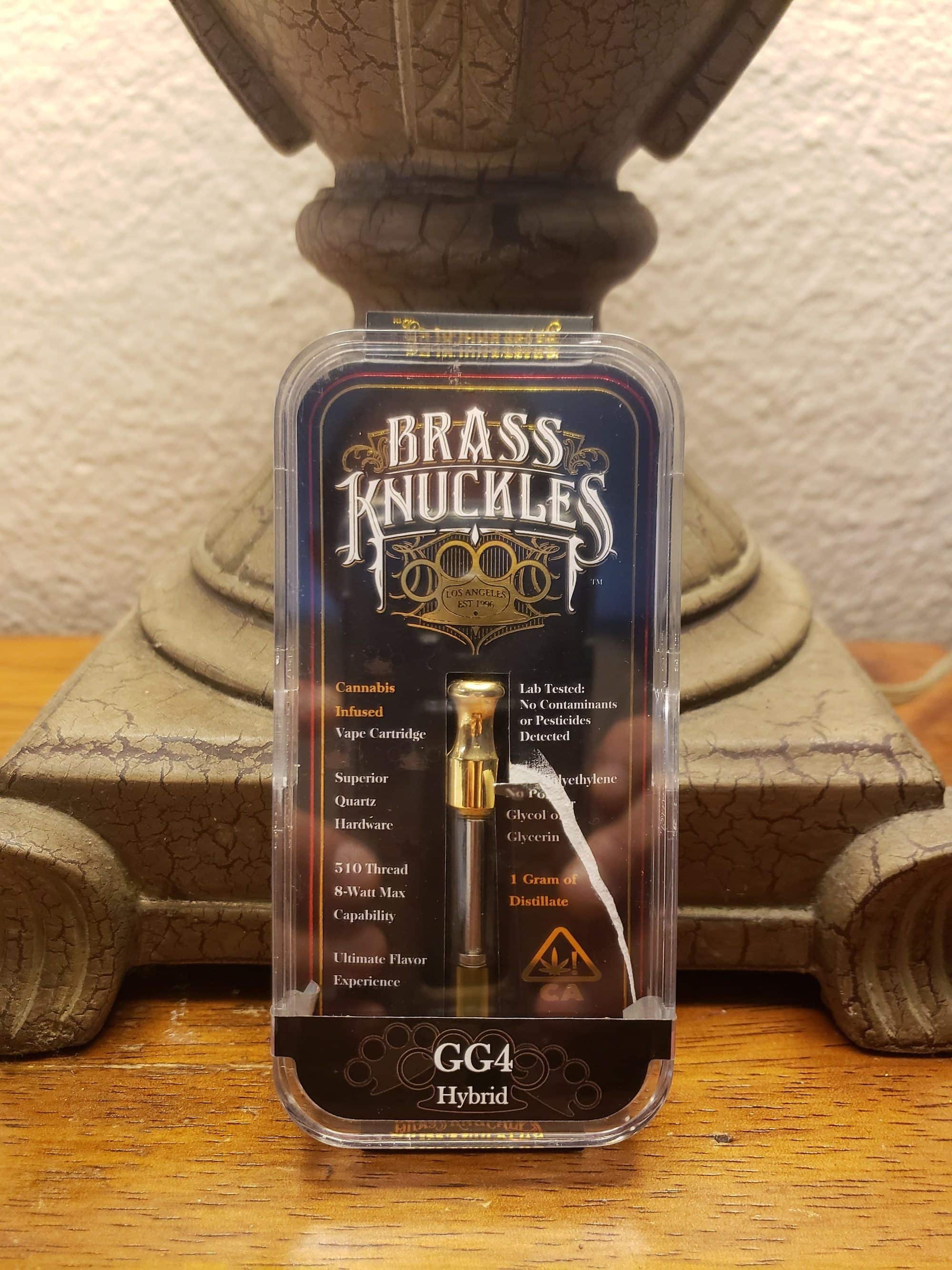 Brass Knuckles GG4 Cartridge Review : A Light Hitting, Citrusy