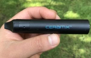 The ceram-x gives smooth hits with light smoke