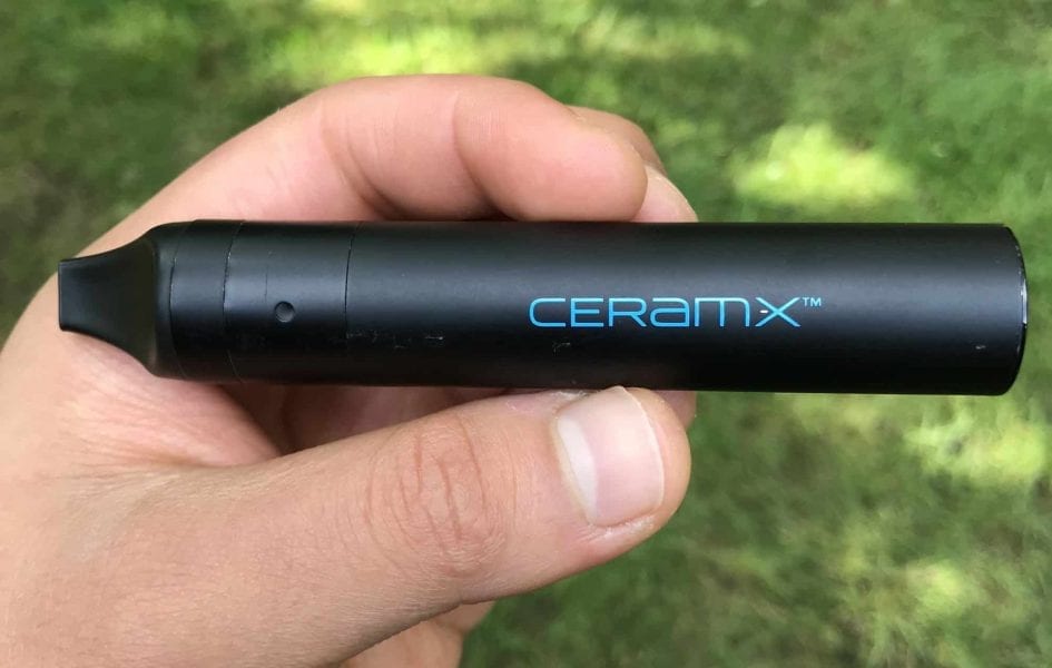 Ceram-x-vape-pen-review The ceram-x gives smooth hits with light smoke