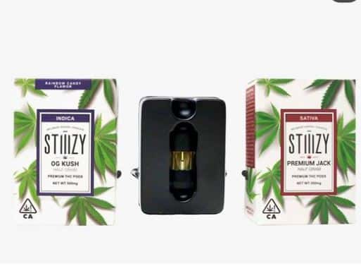 stiizy fake black plastic insert vape pod cannabis marijuana