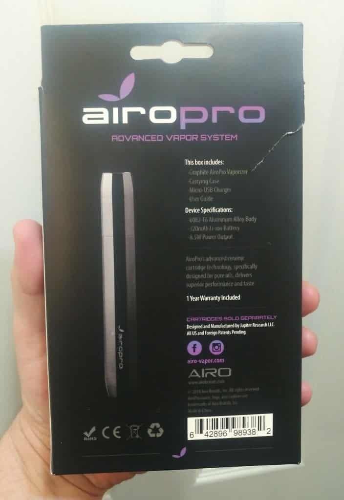 airo pro vape cartridges