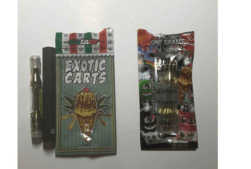 exotic carts gelato flavor