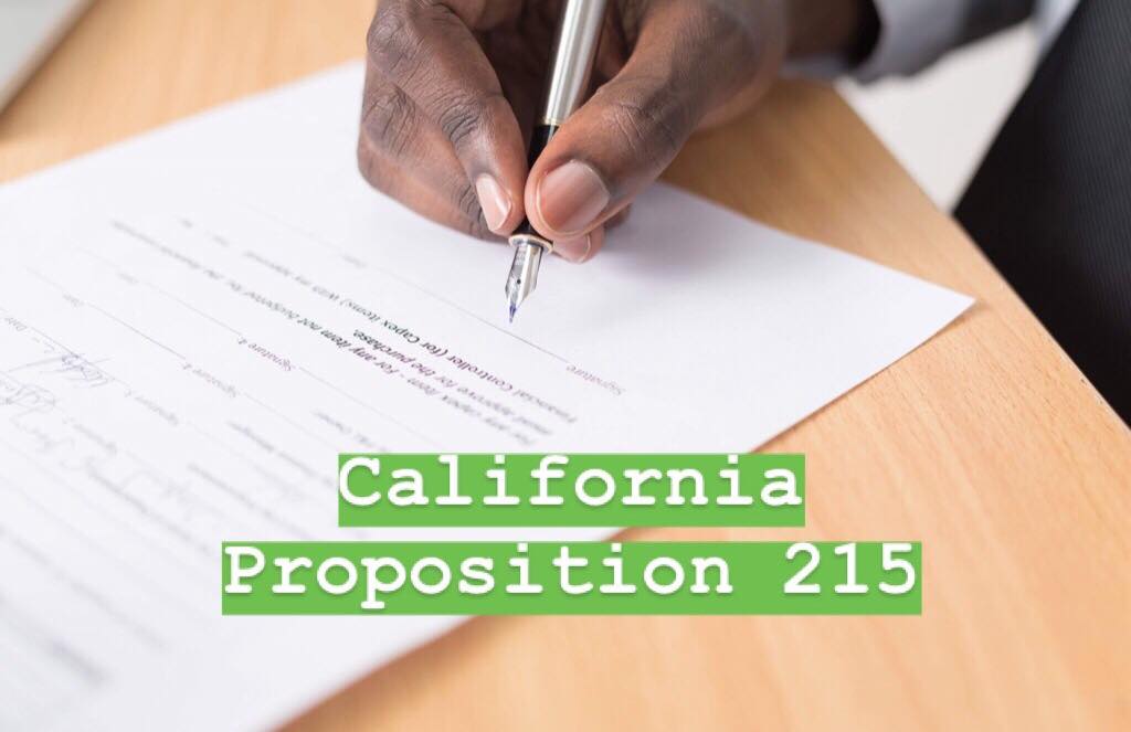 california prop 215 marijuana cannabis