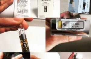 select elite cannabis oil vape cartridge