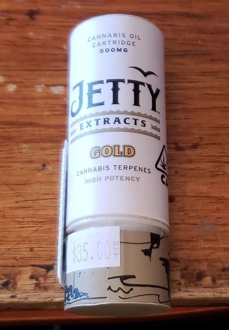 Jetty Extracts Cartridge Review A Potent & Golden Goodie