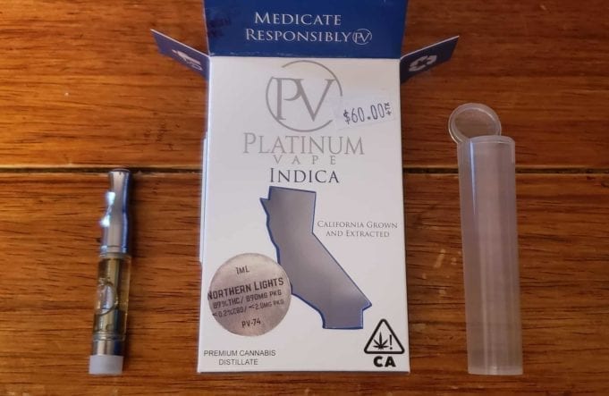 Platinum Vape Cartridge Review: True to Strain Taste, Quality THC Oil Platinum Vape review