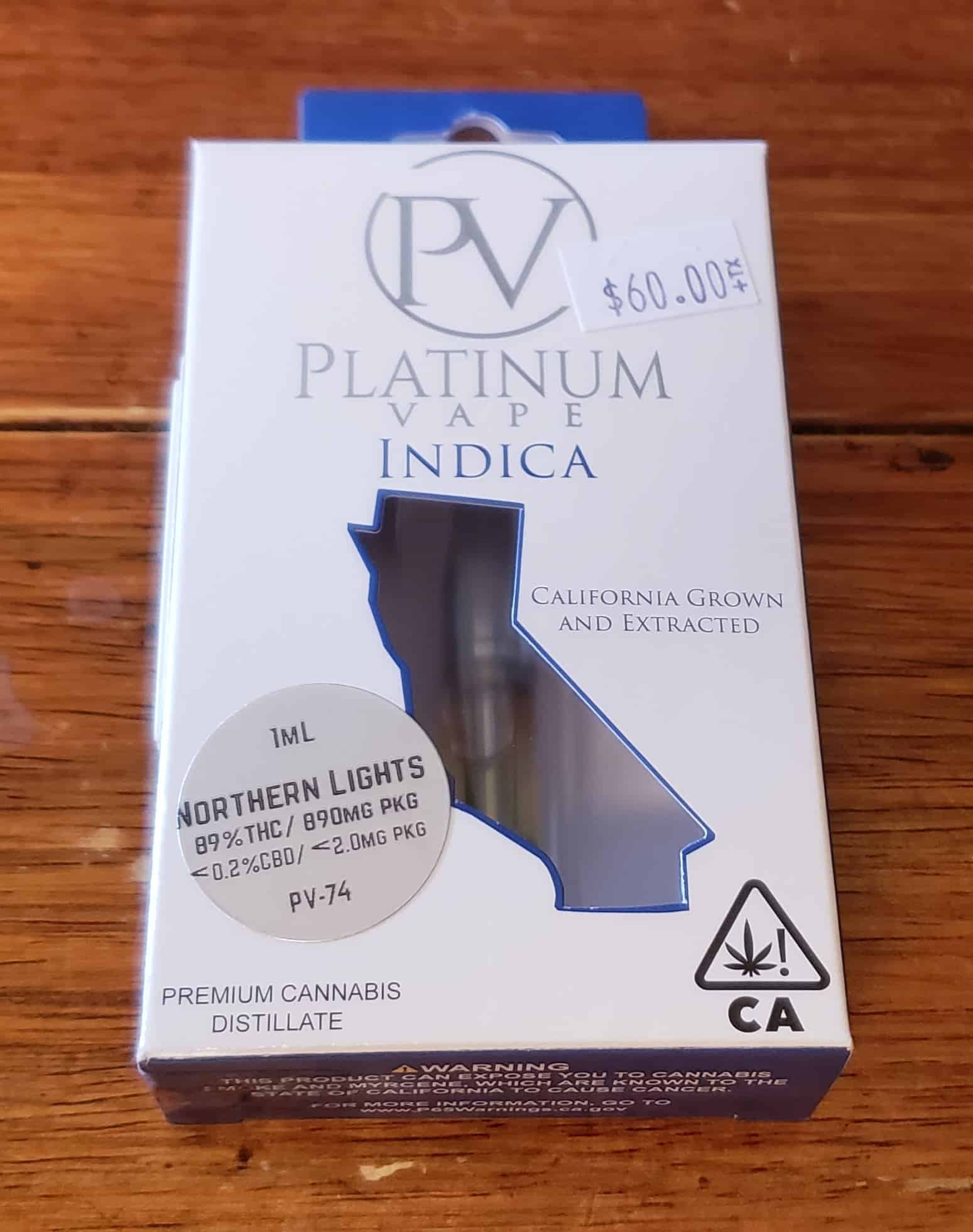 Platinum Vape Cartridge Review: True to Strain Taste ...