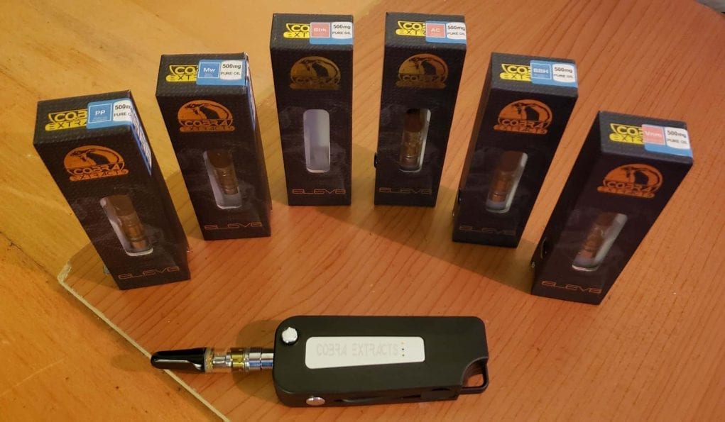 Cobra Extracts Cartridges & Battery