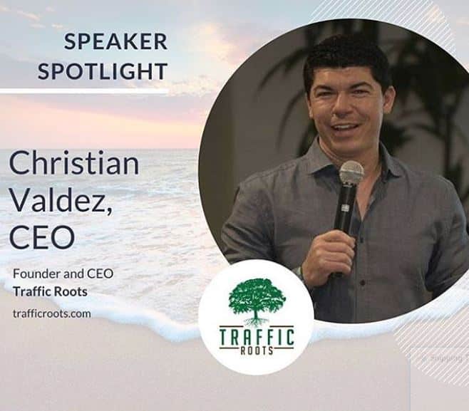 Christian Valdez ceo founder traffic roots