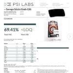 savage sticks god's gift pesticides test
