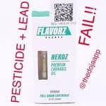 flavorz pesticide test