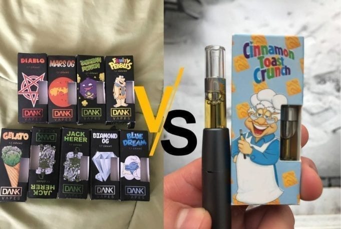 Dank Vapes vs Cereal Carts: Are They The Same and Which Is Better? dank vapes vs cereal carts