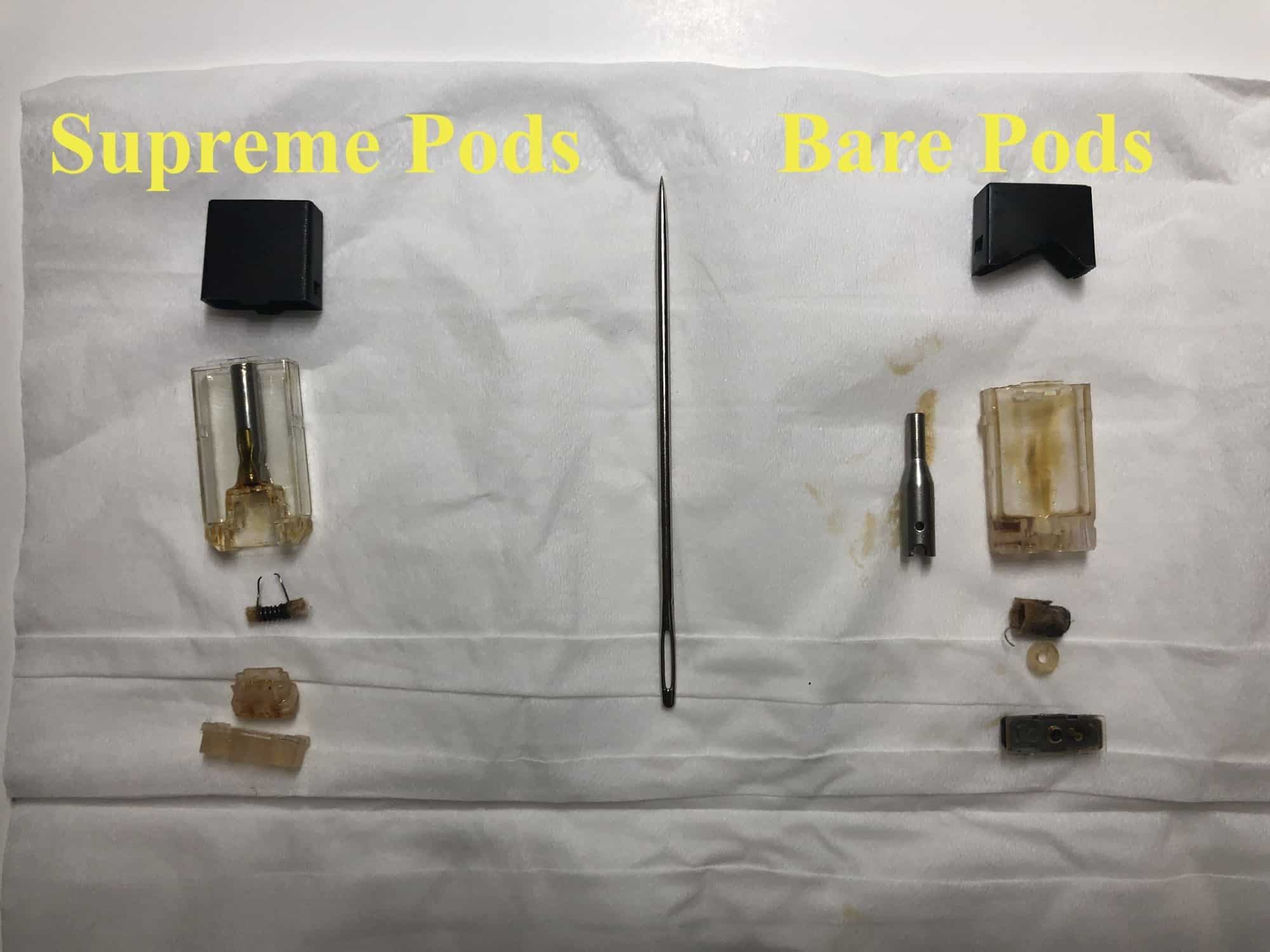 supreme pods vs bare pods