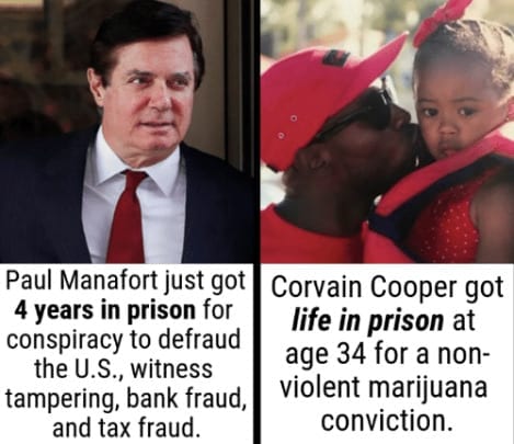 comparison of Corvain Cooper sentence