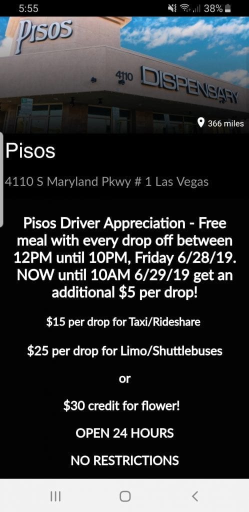 pisos driver kickback