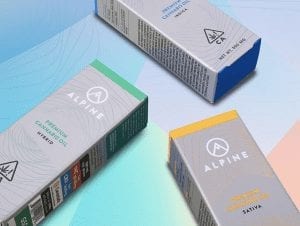 Alpine Vapor Carts Original Packaging