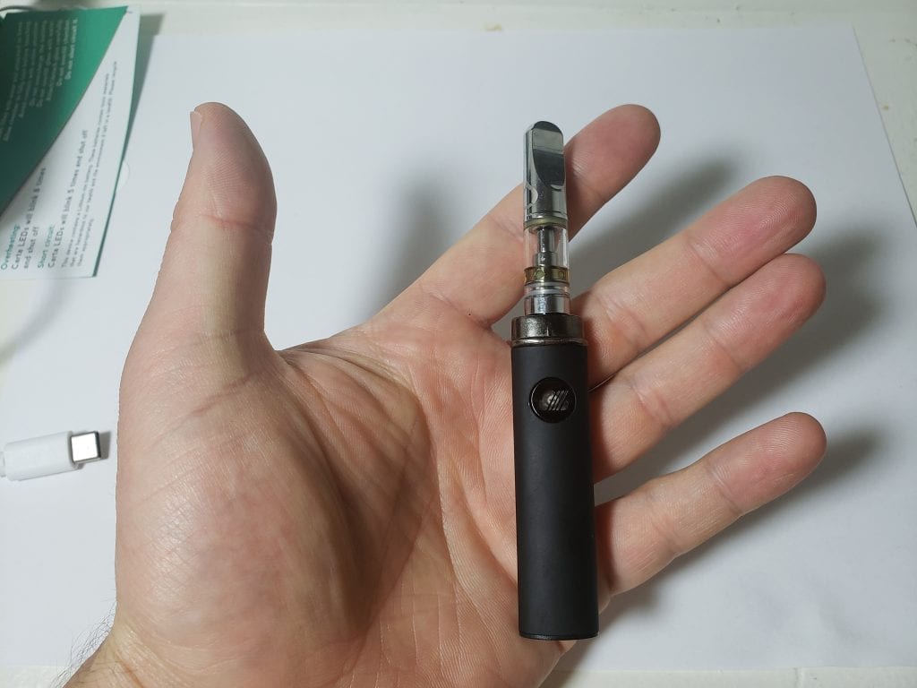 lucid oils battery on cartridge