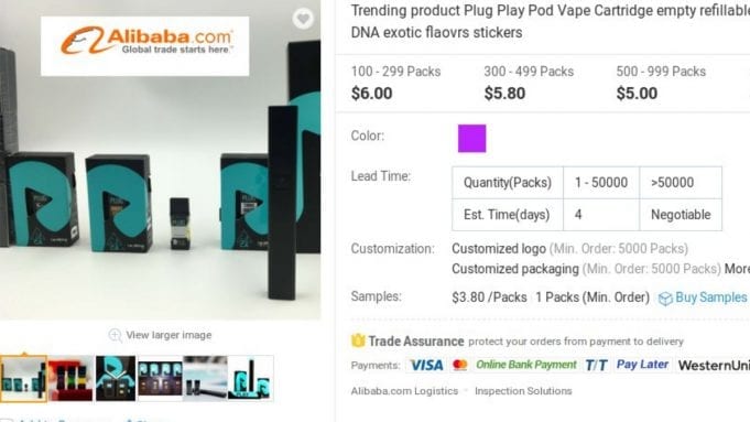 Fake Plug Play Pods Busted fake Plug cartridges being sold