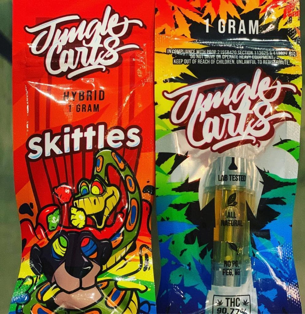 fake jungle carts