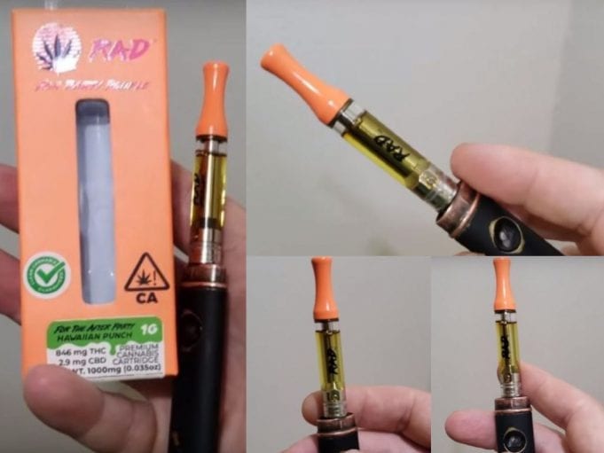 RAD Vape Cartridge Review: Weak and Bad Hardware rad vape review
