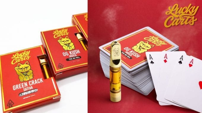 Lucky Carts Seem To Be A Street Brand You're gambling with your life when you vape Lucky Carts