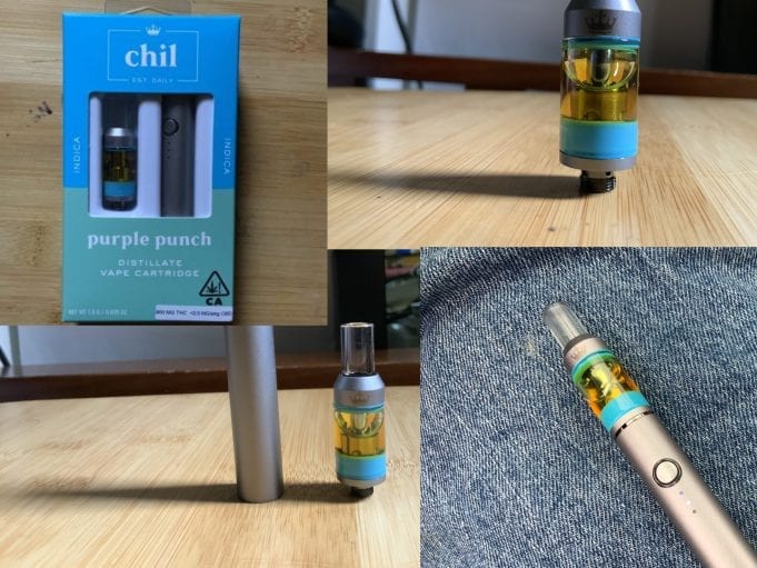 Chil Vape Review: Strong THC Oil Cartridge and Great Battery chil vape review