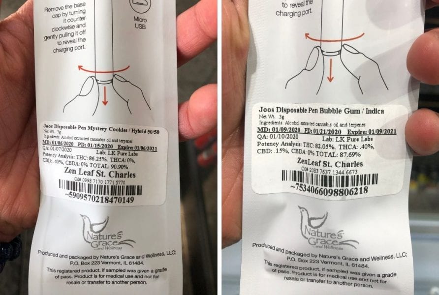 Nature's Grace Joos Disposable Pen Review Potent and Tasteful Hits