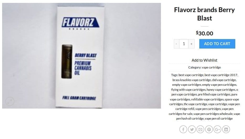 Flavorz black market online