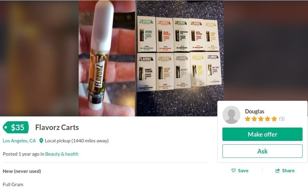 Flavorz black market online