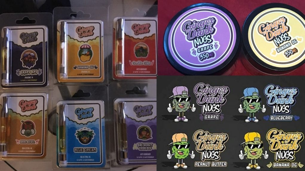 Ginger Dank is a fake brand