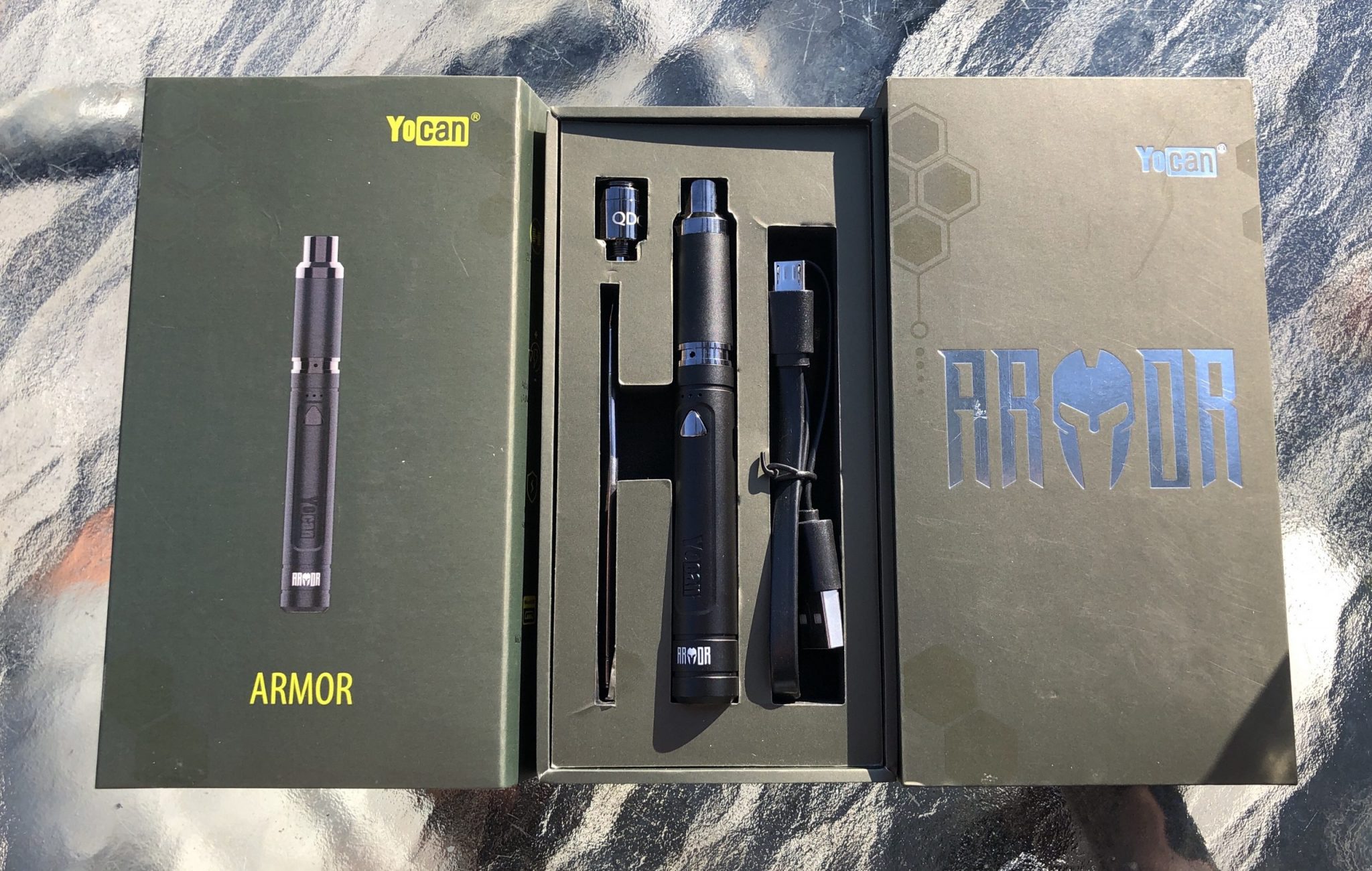 Yocan Armor Ultimate Portable Wax Vaporizer Pen for Concentrate