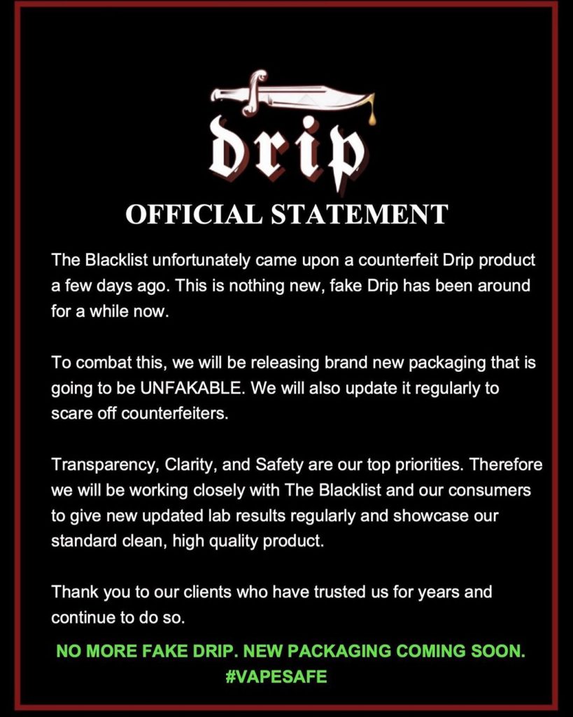 GetDrip_official_statement