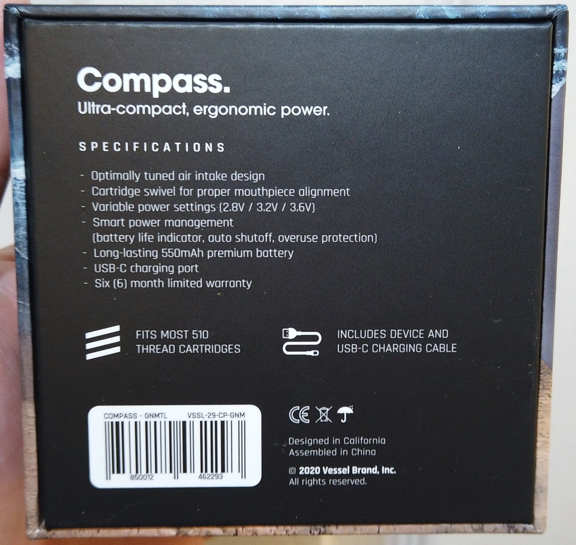 Vessel Compass Review Awesome Airflow, More mAh