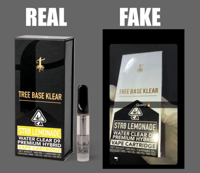 Tree Base Klear Fakes Exist