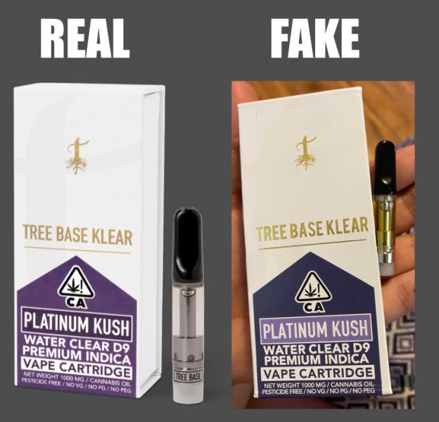 Tree Base Klear Fakes Exist