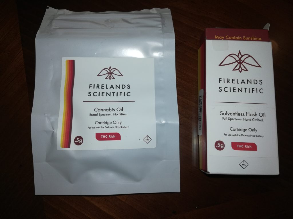 firelands scientific packaging